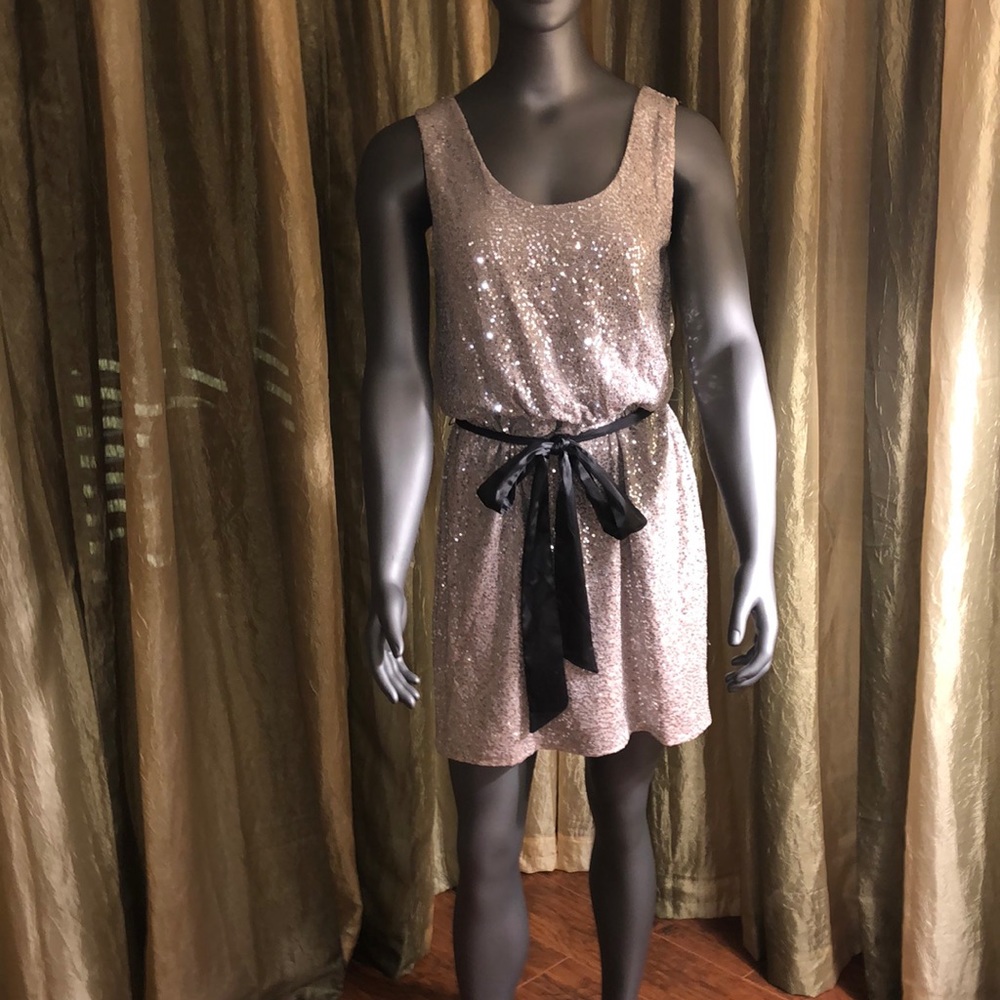 Express sequined dress